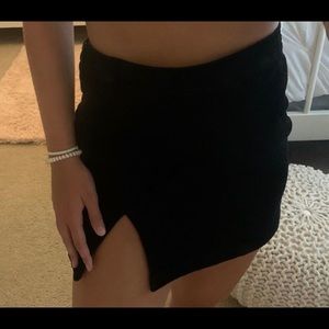 Black Mini Skirt